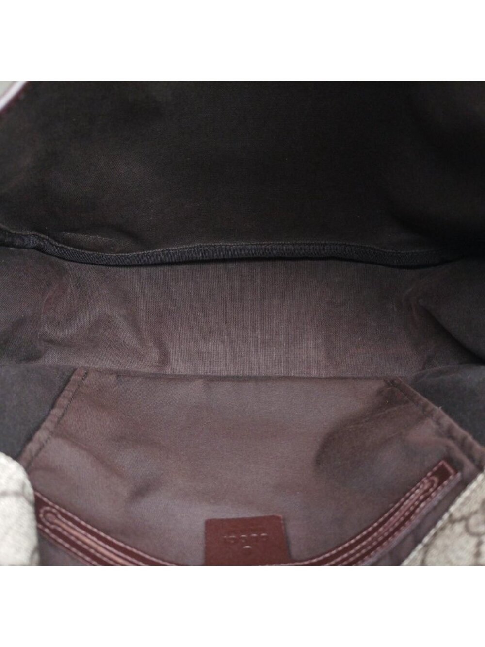 Gucci GG Plus Messenger Brown Leather - Picture 9 of 16